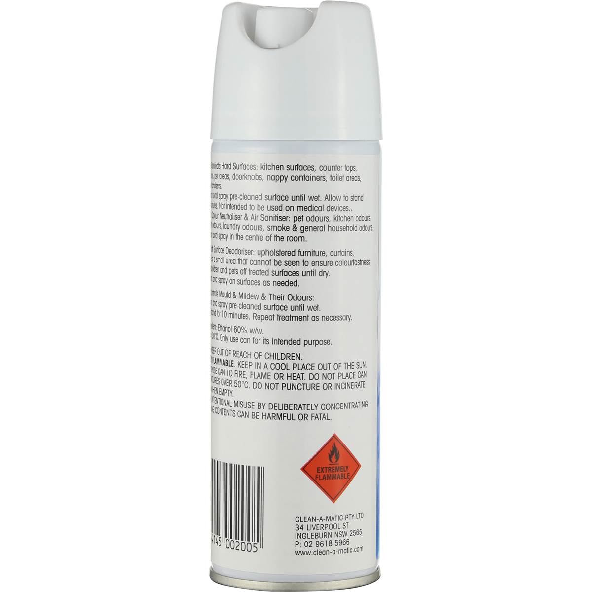 Clean Air Manual Spray Air Freshener Alpine Refill 125g Woolworths