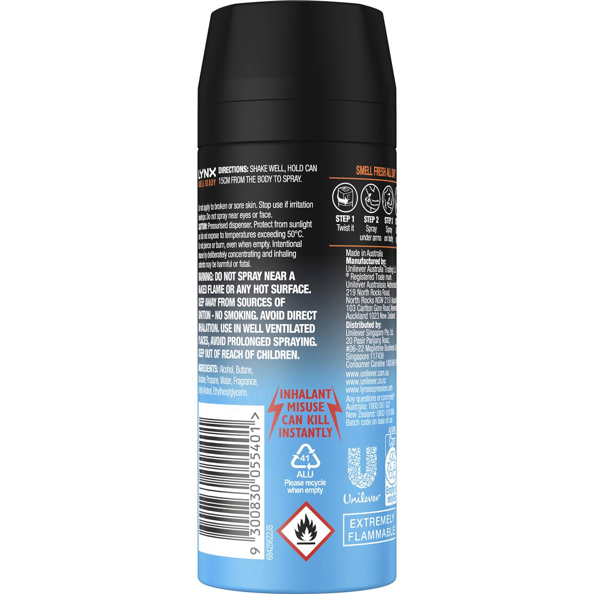 Lynx Limited Edition Deodorant Bodyspray 165ml Woolworths