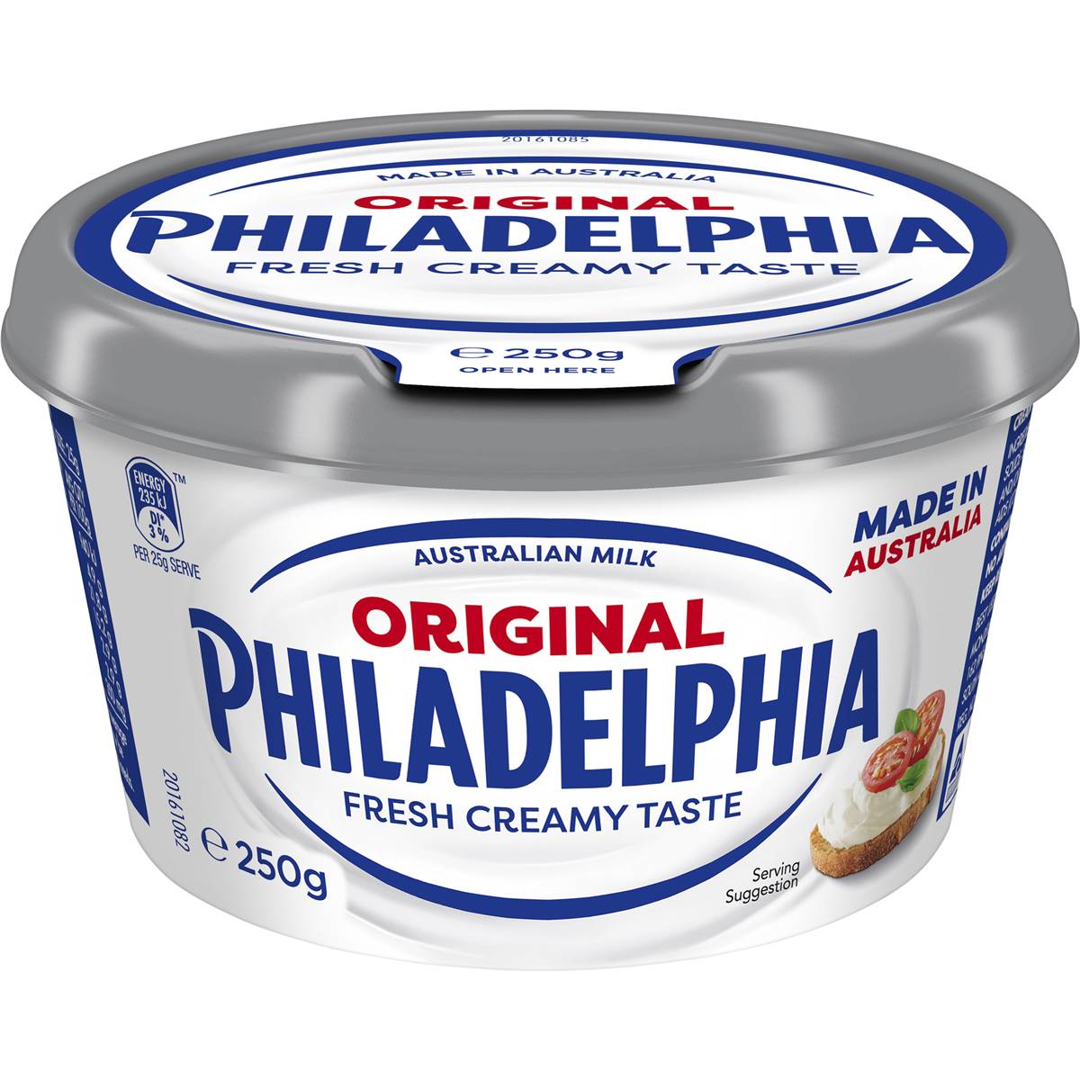 Philadelphia Original Cream Cheese Spread Tub 250g Woolworths 