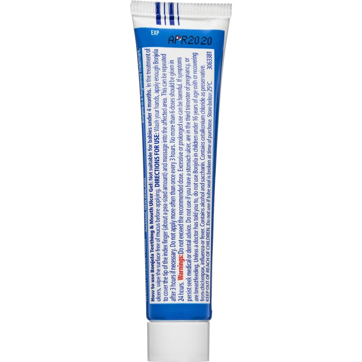 Bonjela Pain Relief Teething Gel 15g Woolworths