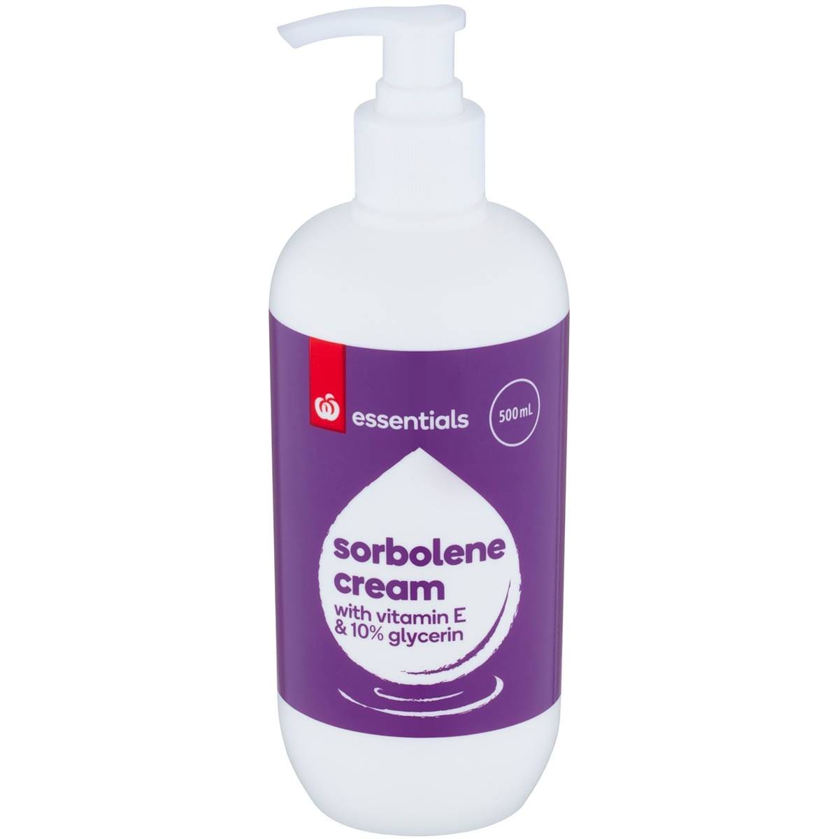 Essentials Sorbolene Body Cream 500ml Woolworths