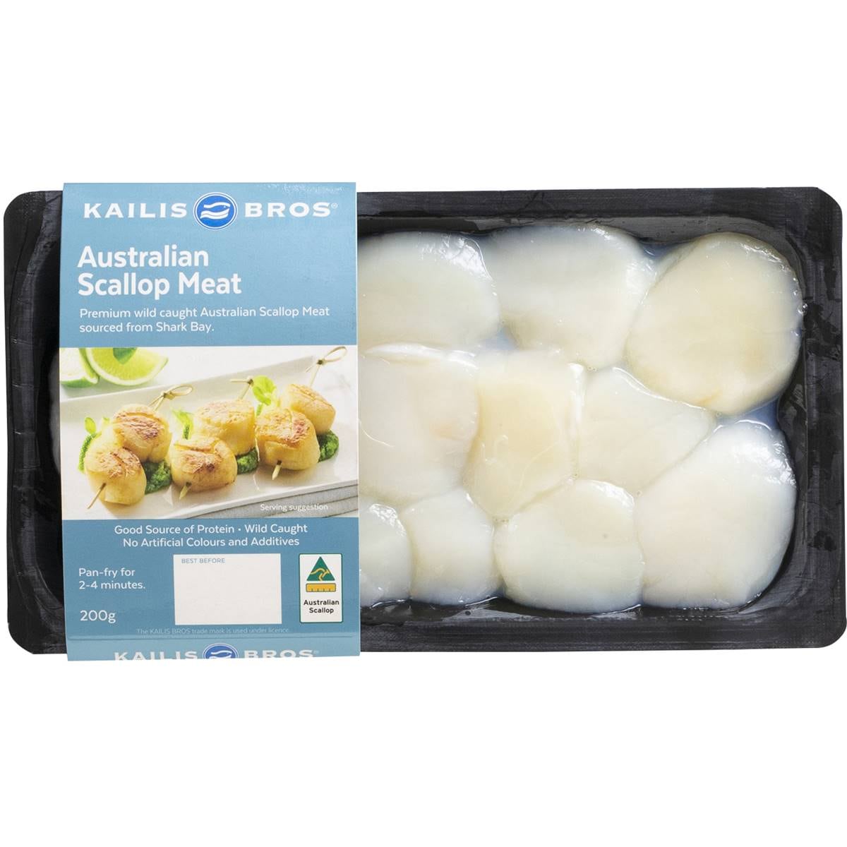 Kailis Bros Australian Scallop Meat 200g Woolworths