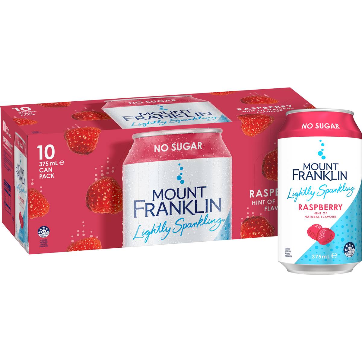Mount Franklin Lightly Sparkling Raspberry