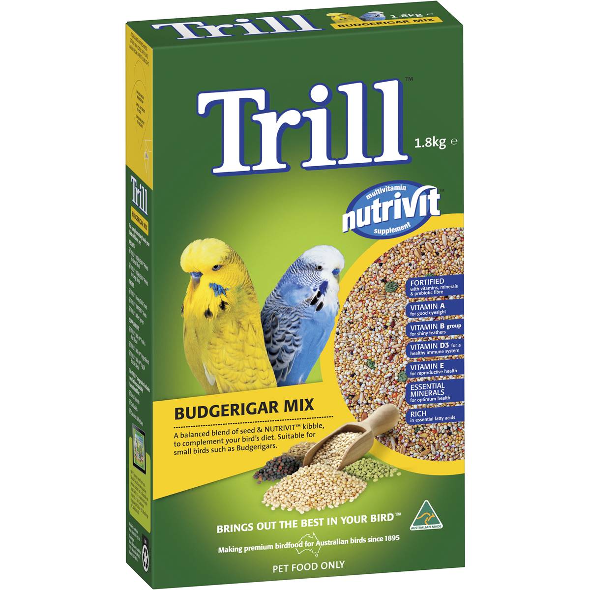 budgie food next day delivery