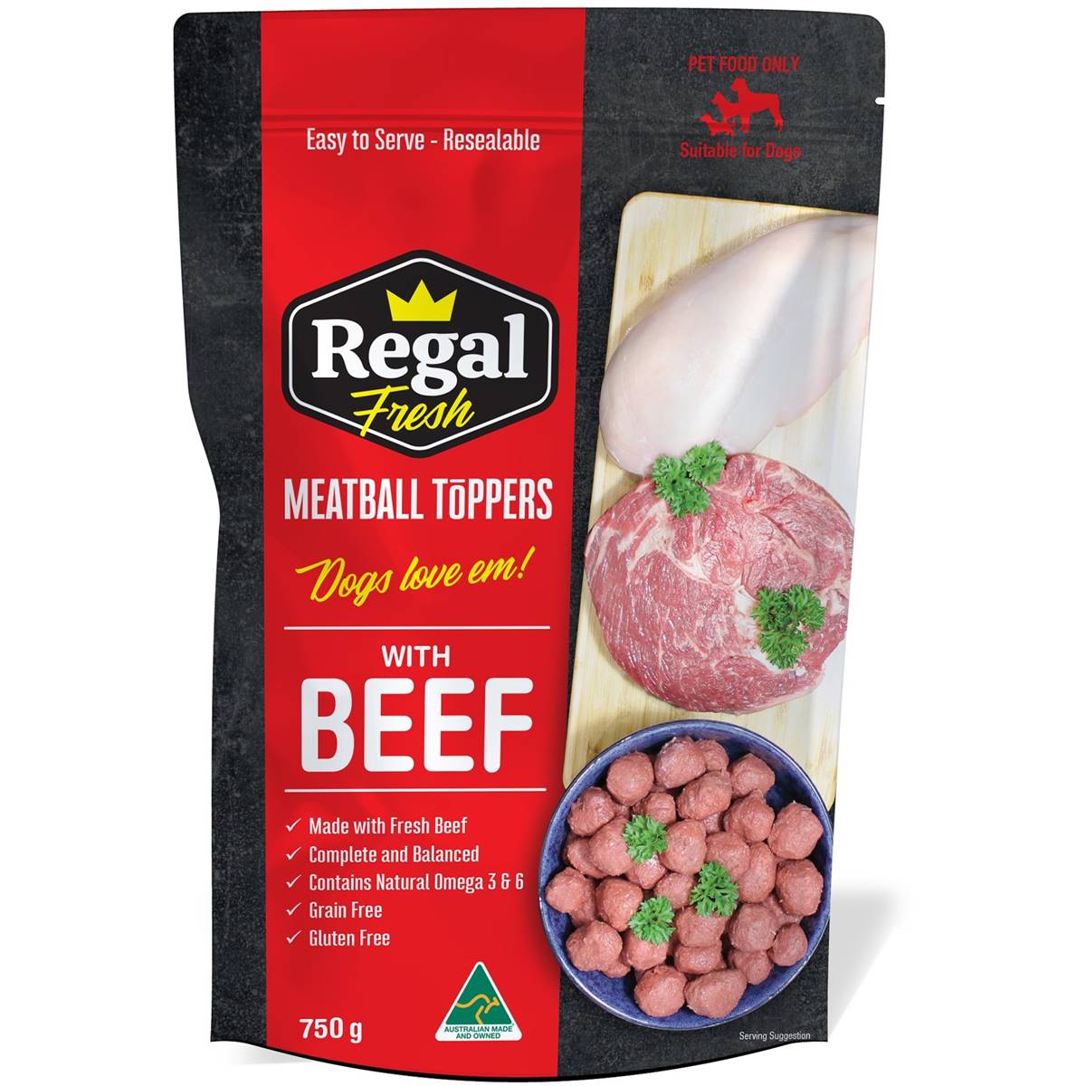 dog meatballs woolworths