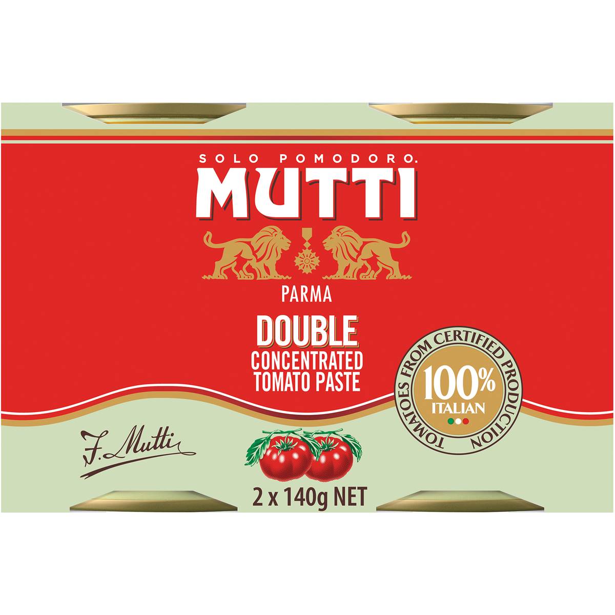 Mutti Parma Double Concentrated Tomato Paste