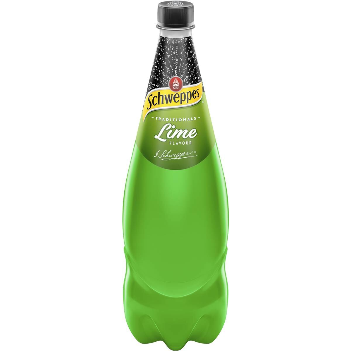 schweppes-traditional-lime-soft-drink-bottle-1-1l-woolworths
