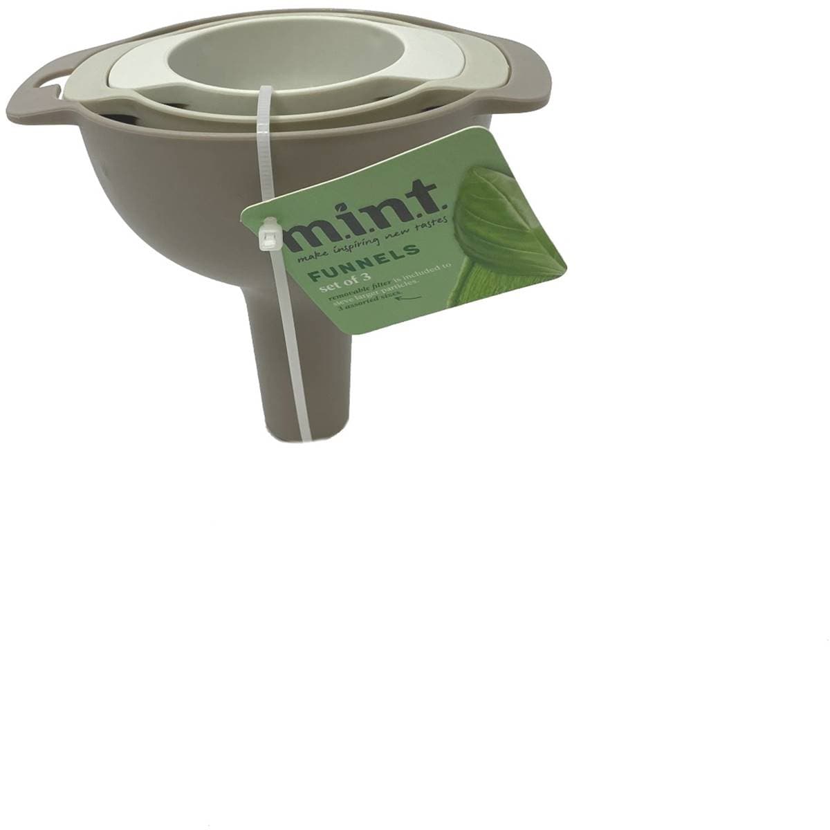 Mint Set Of Funnels 3 Pack Woolworths