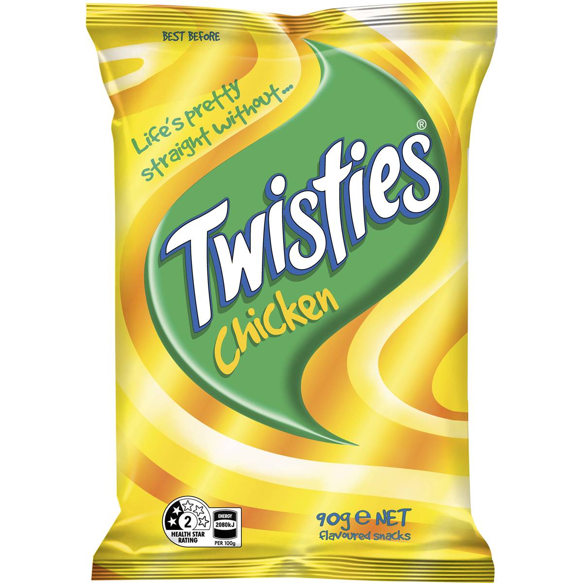 Twisties Chicken Snacks 90g | Woolworths