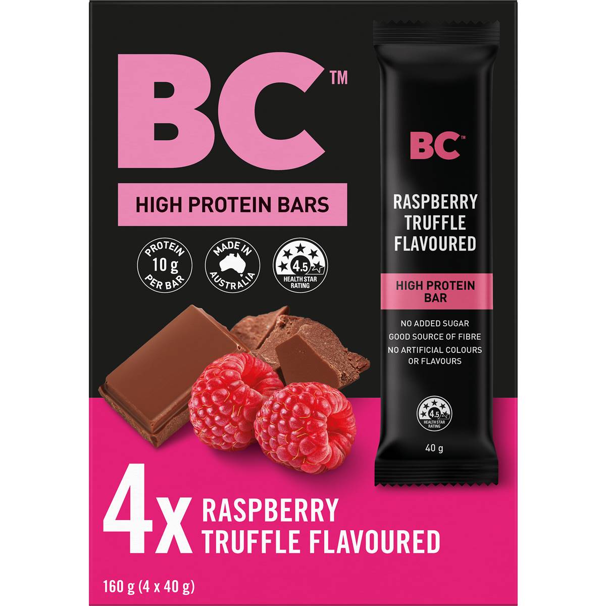 BC Snacks Truffle High Protein Bars