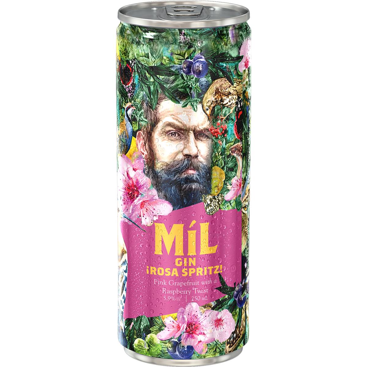 Mil Gin Spritz Rosa Can