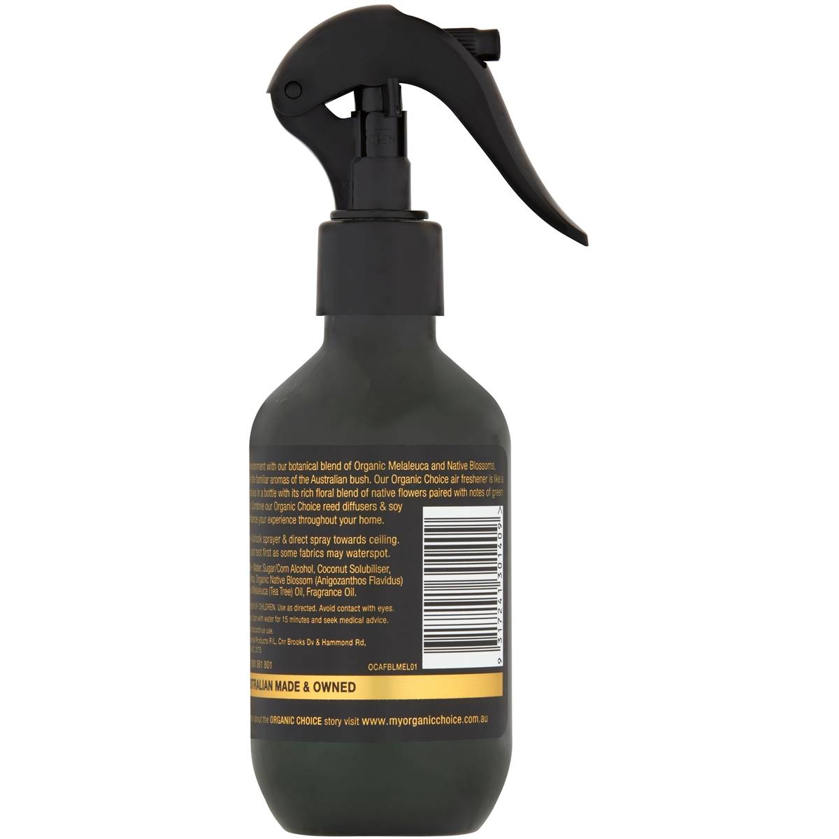 Organic Choice Air Freshener & Linen Spray Melaleuca & Native Blossom