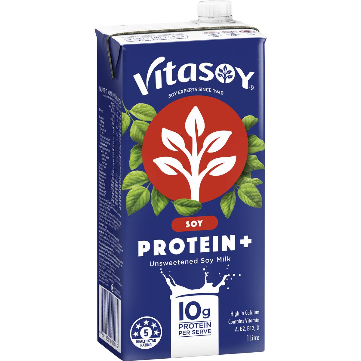 Vitasoy Soy Protein Unsweetened Milk 1l Woolworths