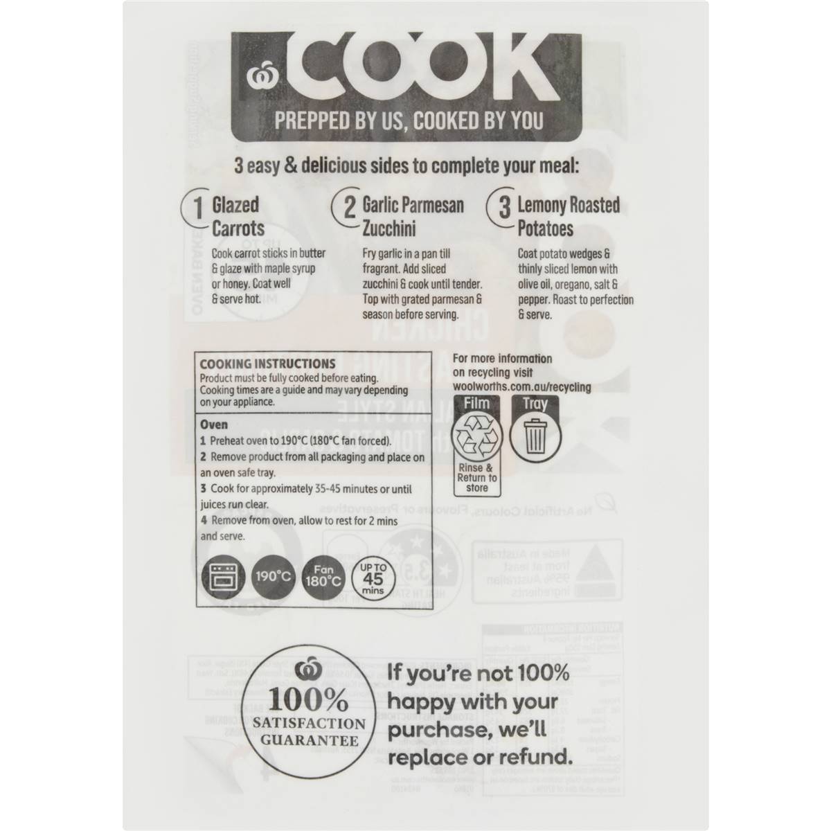 Woolworths Cook Chicken Roasting Portions Italian Style 1.5kg - 2kg ...