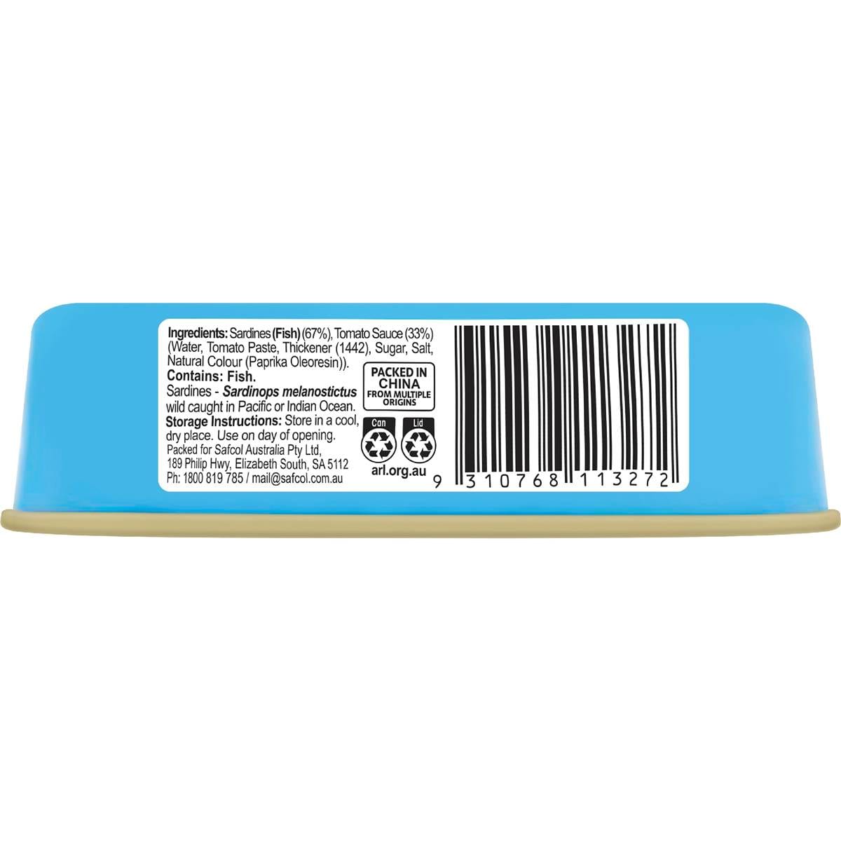 Deep Cove Sardines In Tomato Sauce 125g Woolworths