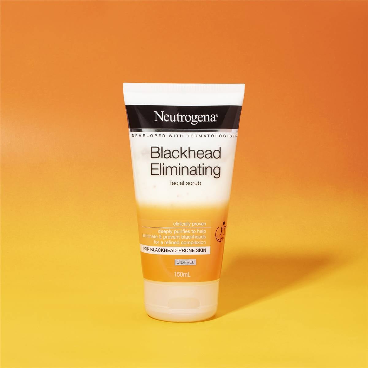 Neutrogena Black Head Eliminating Face Scrub 150ml Woolworths