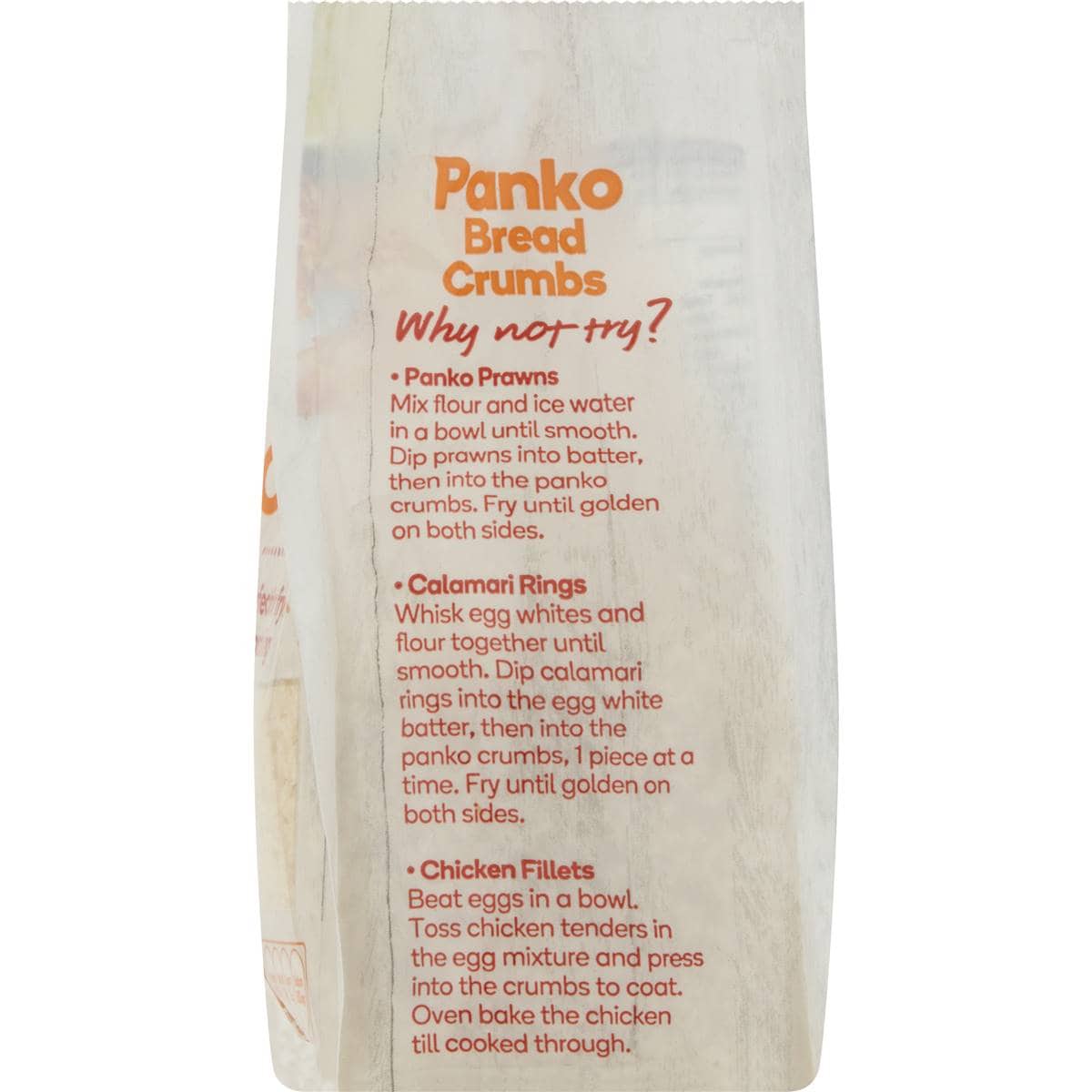 Woolworths Panko Bread Crumbs 220g Woolworths