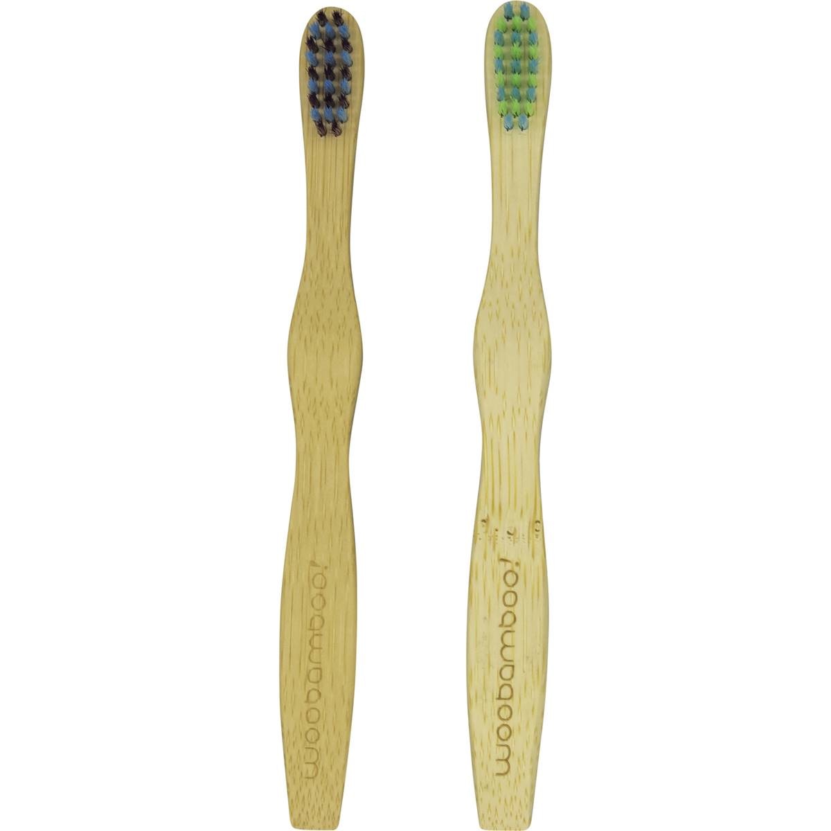 Woobamboo Kids Bamboo Toothbrush 2 Pack | Woolworths