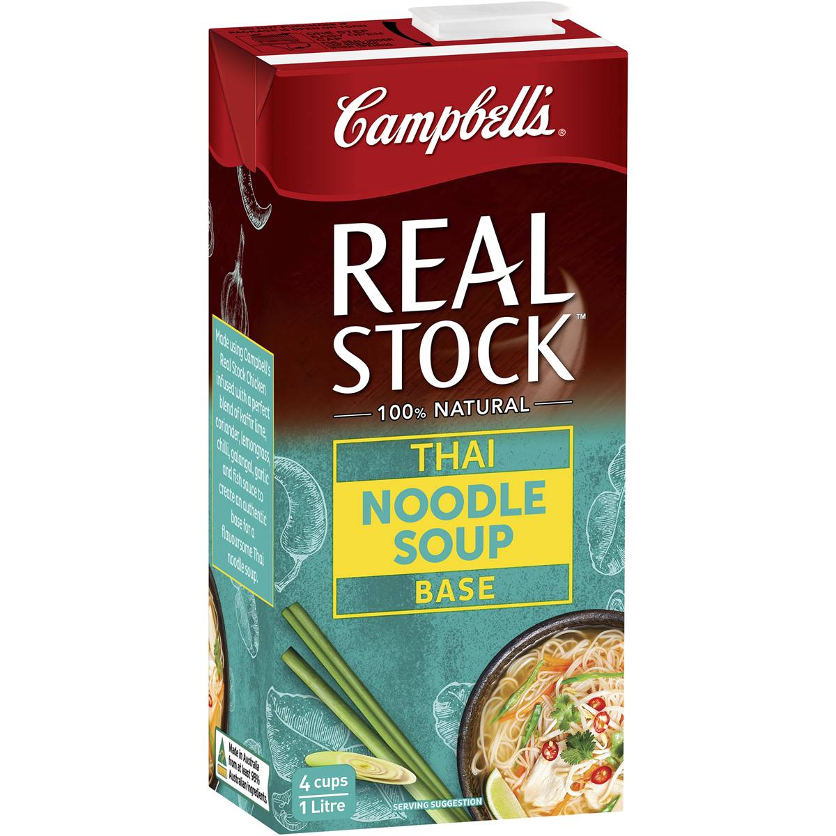 Campbell's Real Stock Thai Noodle Soup Base 1l Woolworths