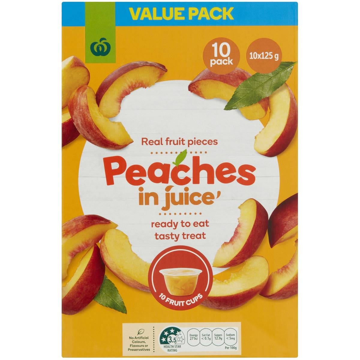 Woolworths Peaches In Juice 10 Pack Woolworths