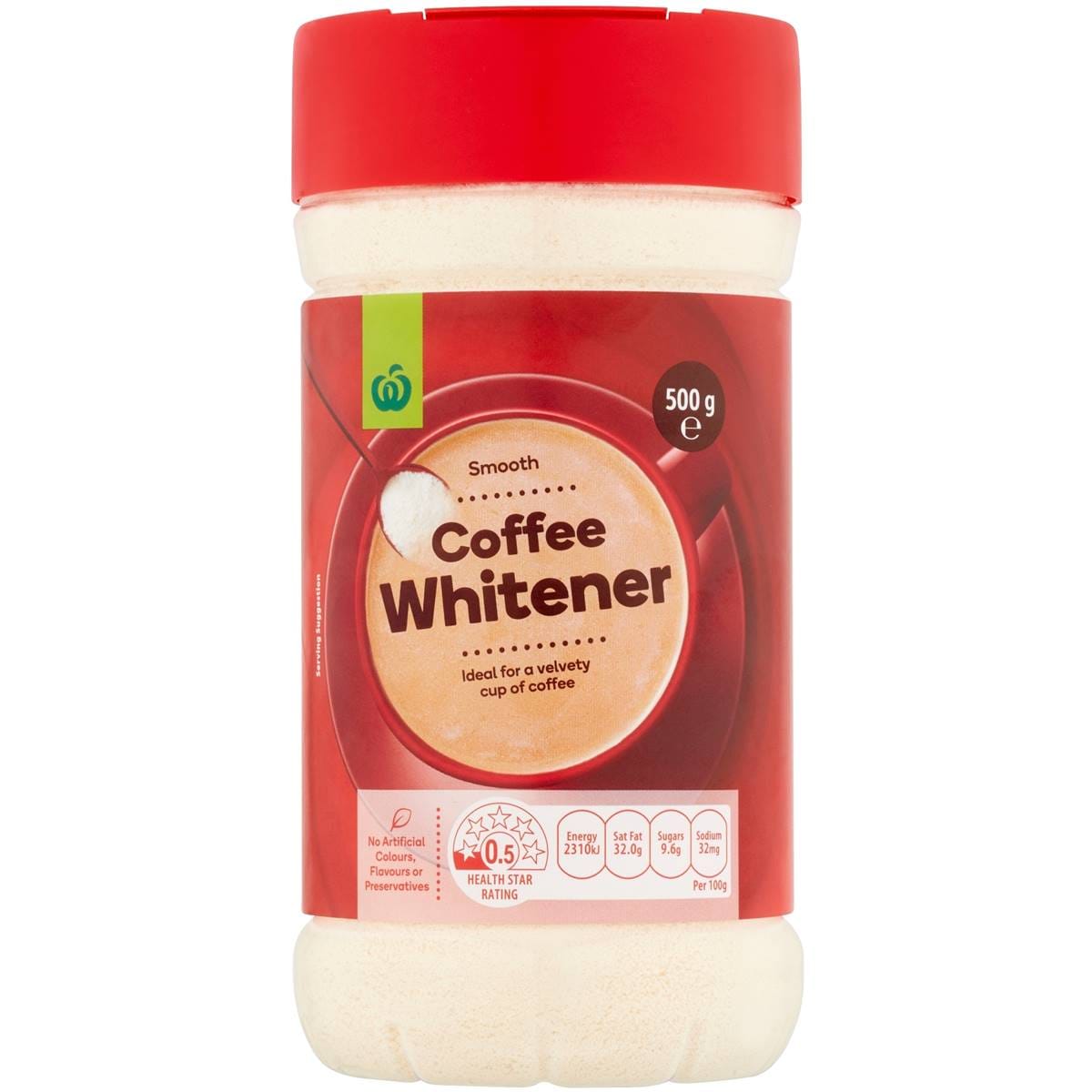 Woolworths Instant Coffee Whitener 500g Woolworths