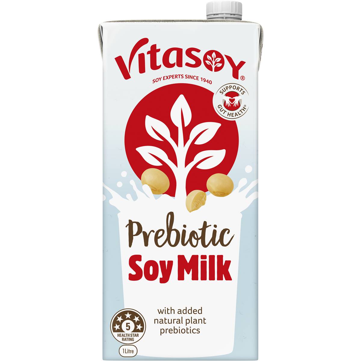 Vitasoy Prebiotic Soy Milk 1l Woolworths