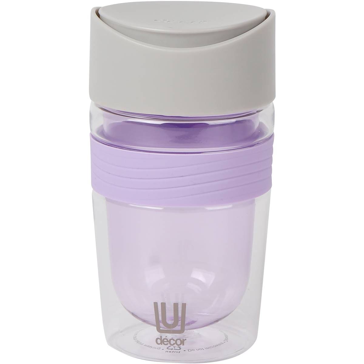 Decor Double Wall Reusable Tritan Cup Assorted 340ml Woolworths