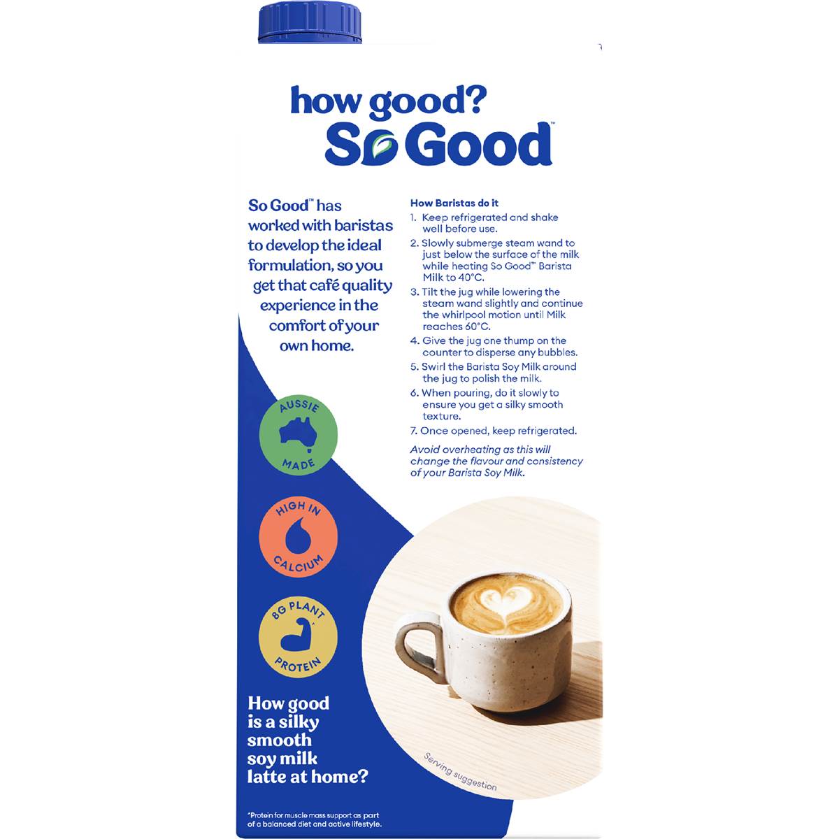 Sanitarium So Good Barista Edition Soy Milk 1l Woolworths