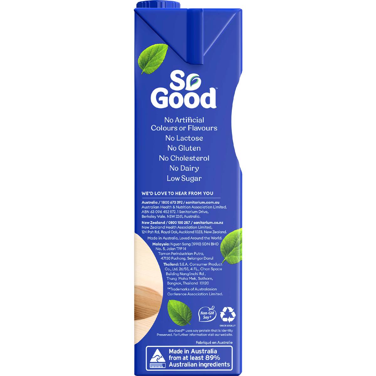 Sanitarium So Good Barista Edition Soy Milk 1l Woolworths