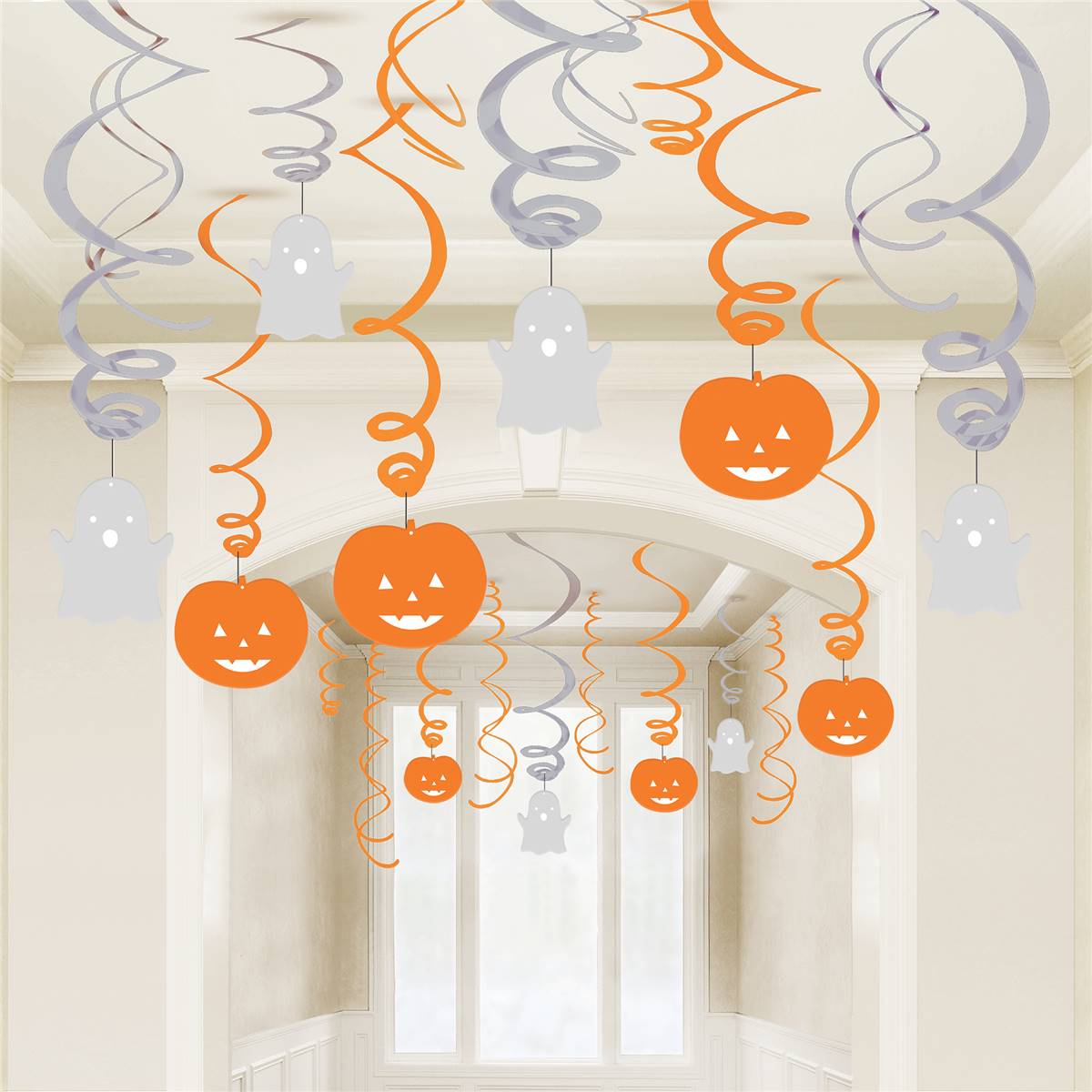 Halloween Swirl Decorations 12 Pack Woolworths