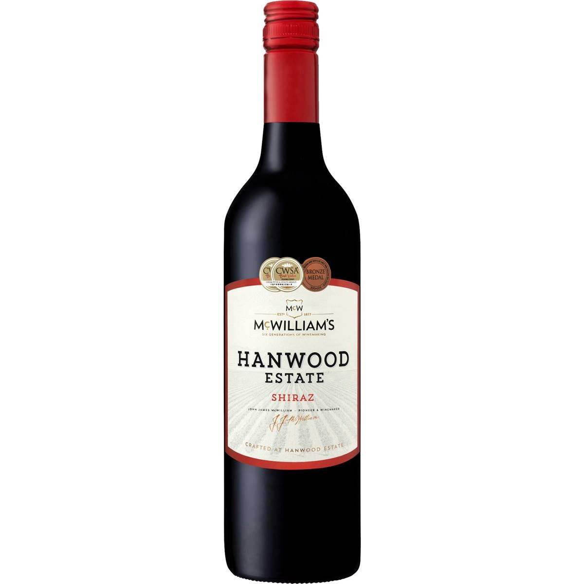 Mcwilliam's Hanwood Shiraz Hanwood Shiraz