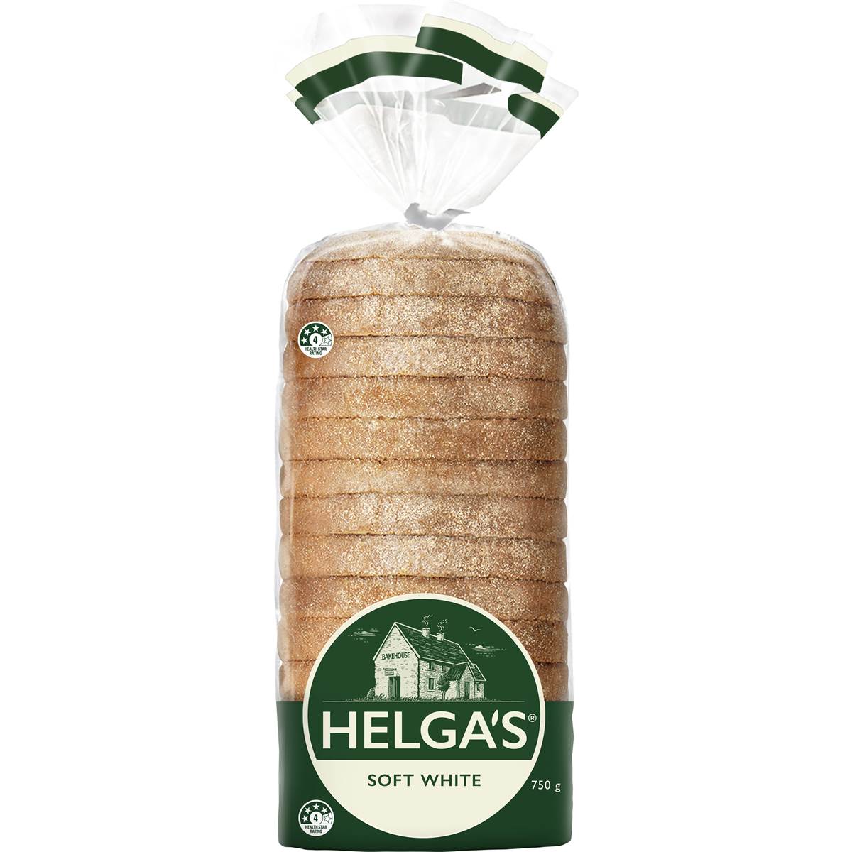 Helgas Bread Traditional White 750g Woolworths