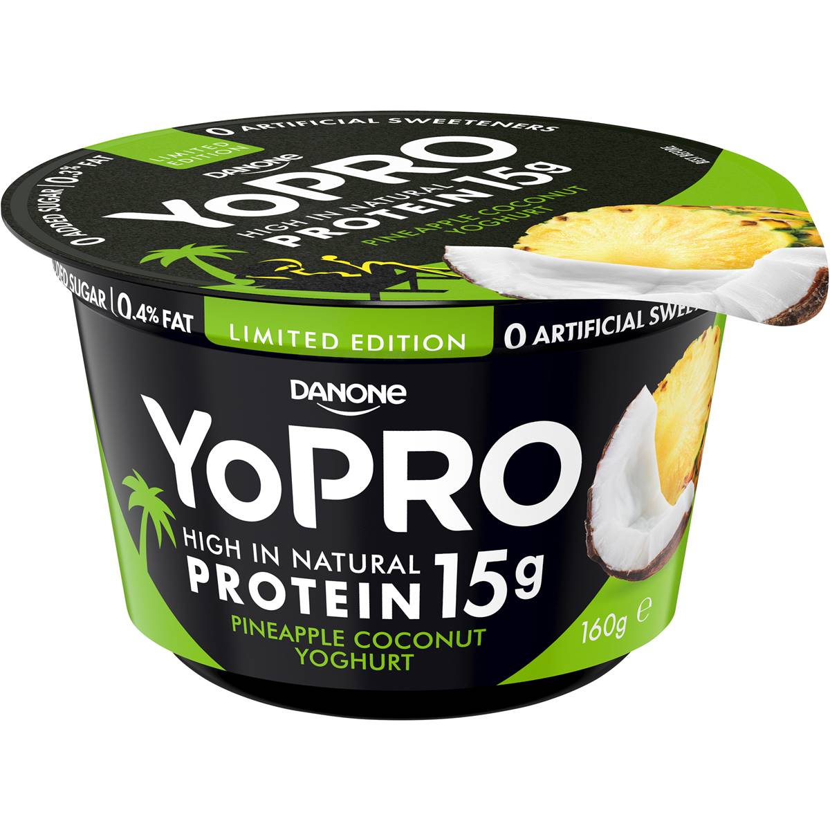 Danone Yopro Pineapple Guava Yoghurt