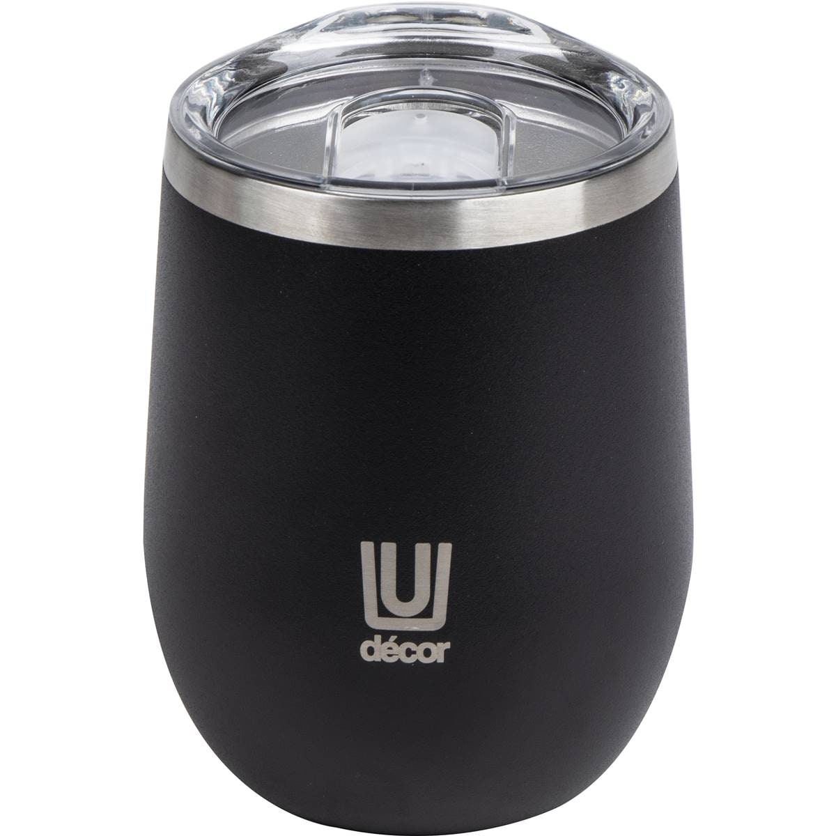 Decor Double Wall Wine & Coffee Cup Stainless Steel Assorted 350ml