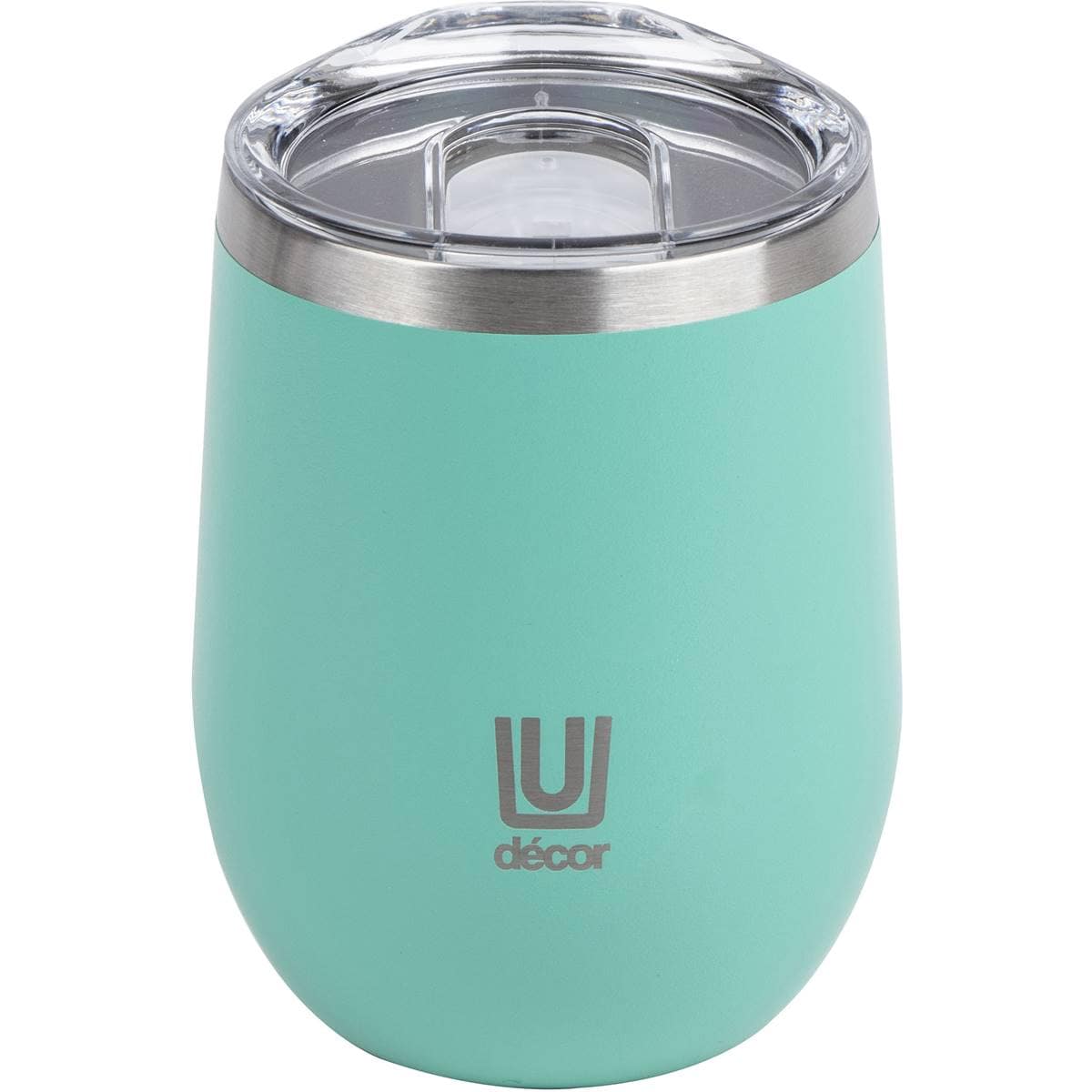 Decor Double Wall Wine & Coffee Cup Stainless Steel Assorted 350ml Woolworths