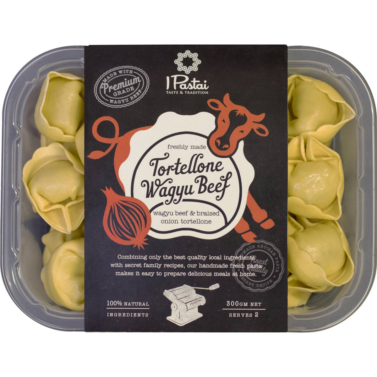 I Pastai Tortellone Wagyu Beef