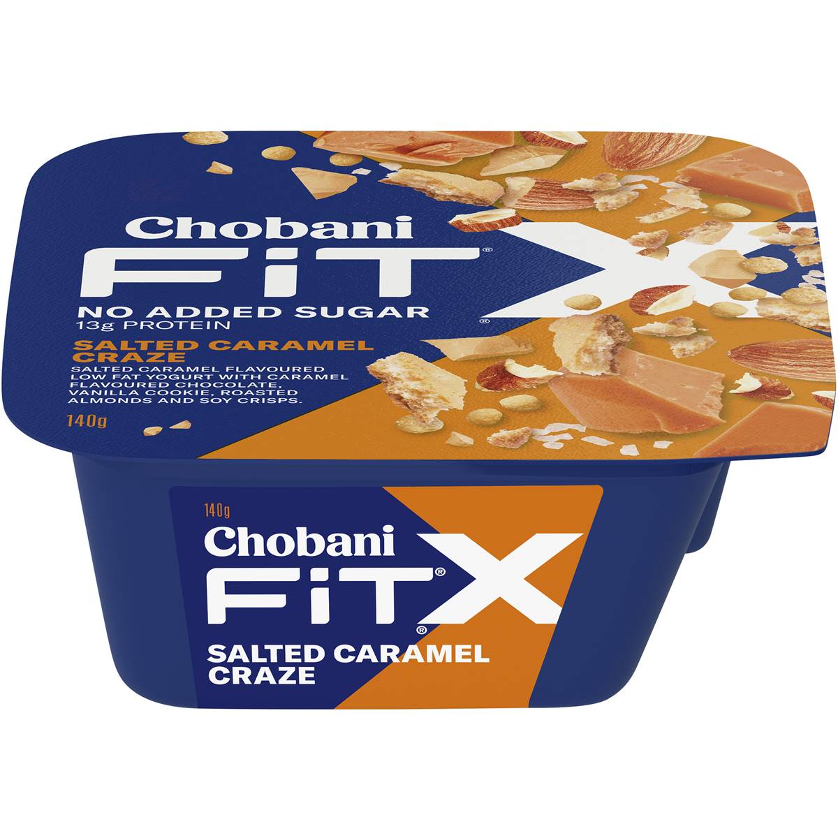 Chobani Fitx Salted Caramel Craze Yoghurt 140g Woolworths