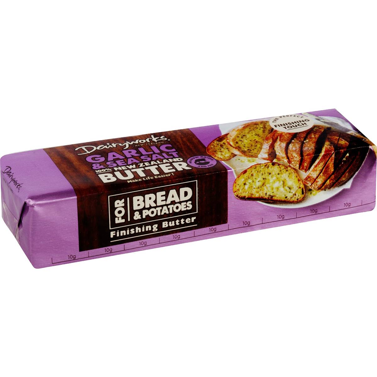 Dairyworks Garlic & Sea Salt Butter 100g Woolworths