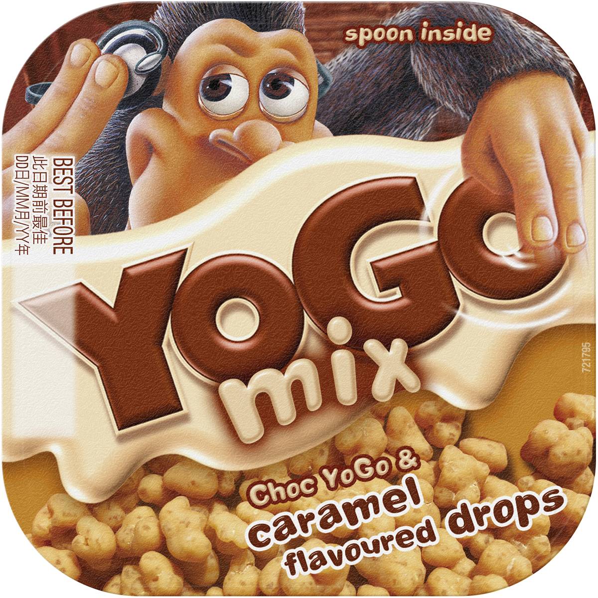 Yogo Choc Yogo & Caramel Flavoured Drops 150g Woolworths