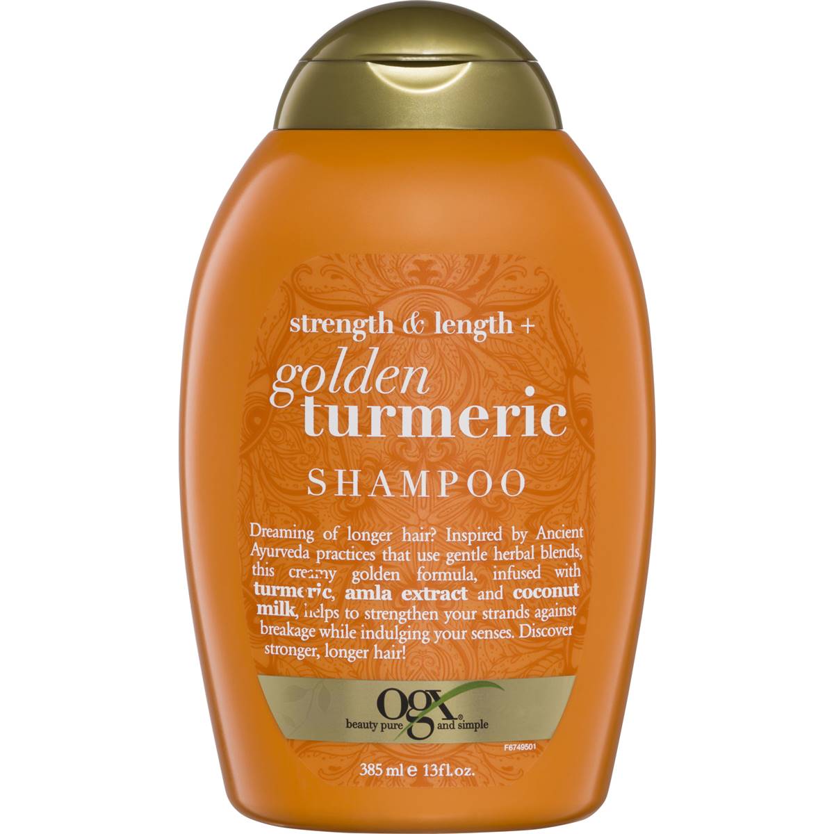 Ogx Strength & Length Golden Turmeric Shampoo