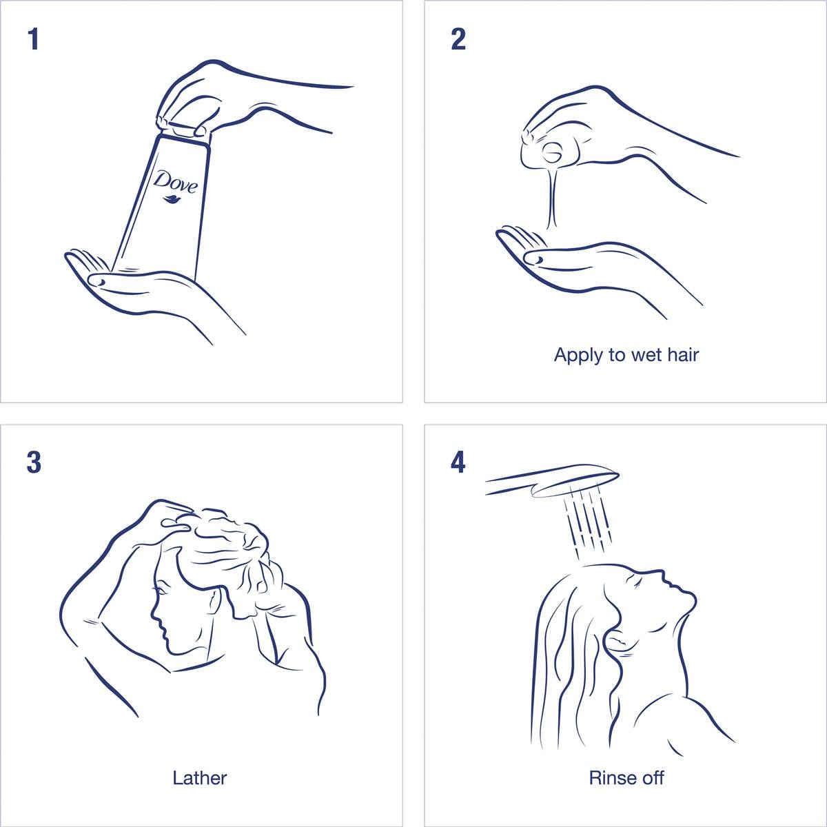 Dove Dermacare Scalp Antidandruff Shampoo Dry Scalp Relief 300ml