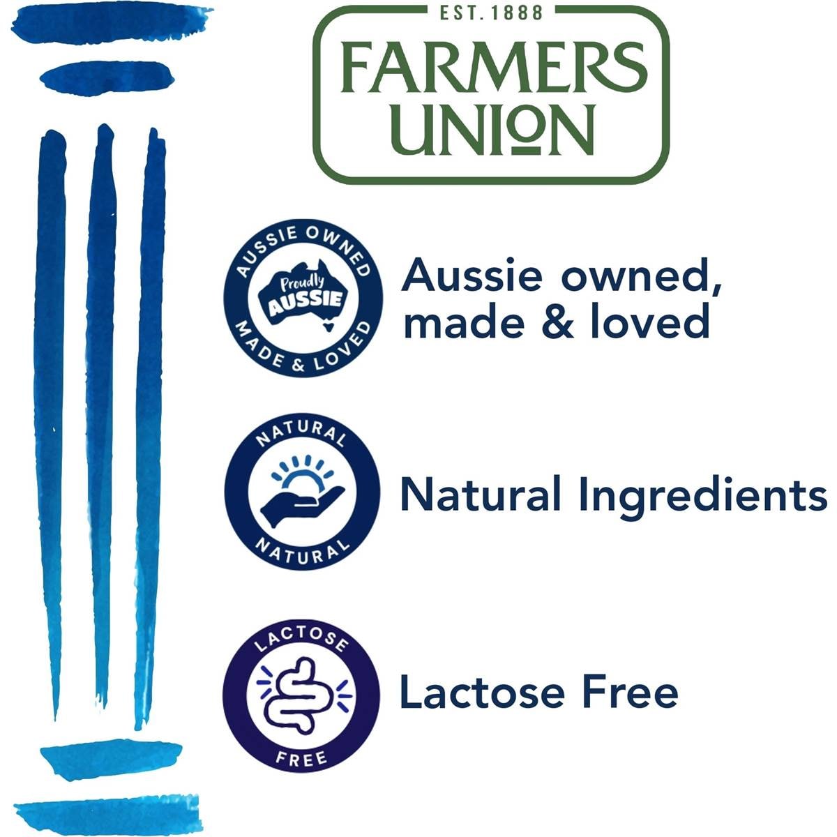 Farmers Union Greek Style Lactose Free Yoghurt 500g Woolworths