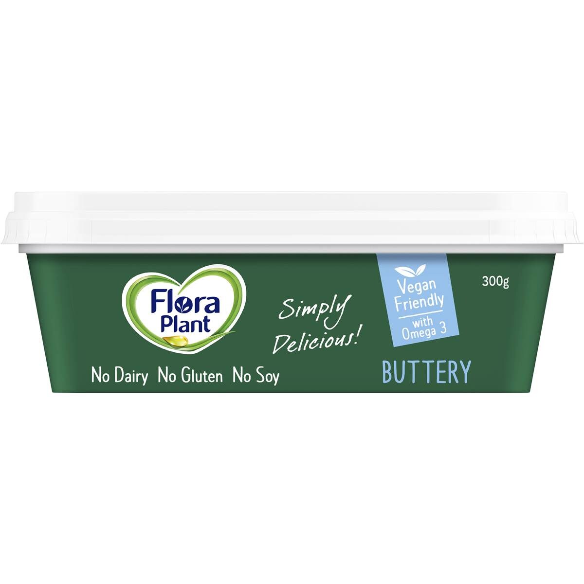 Flora Plant Dairy Free Buttery 300g Woolworths