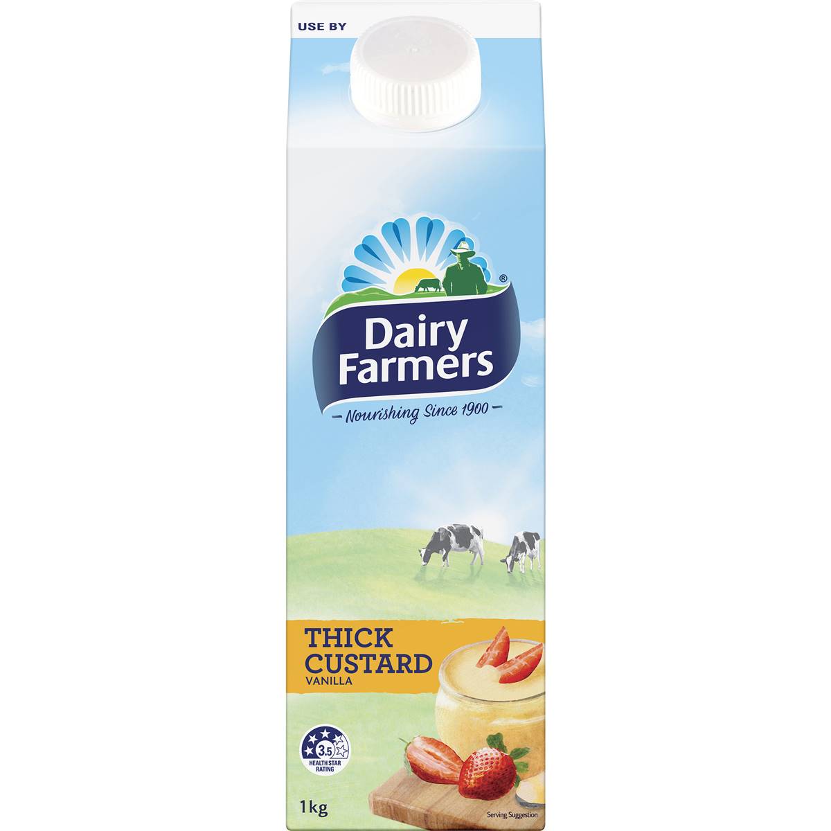 Dairy Farmers Vanilla Custard 1kg Woolworths