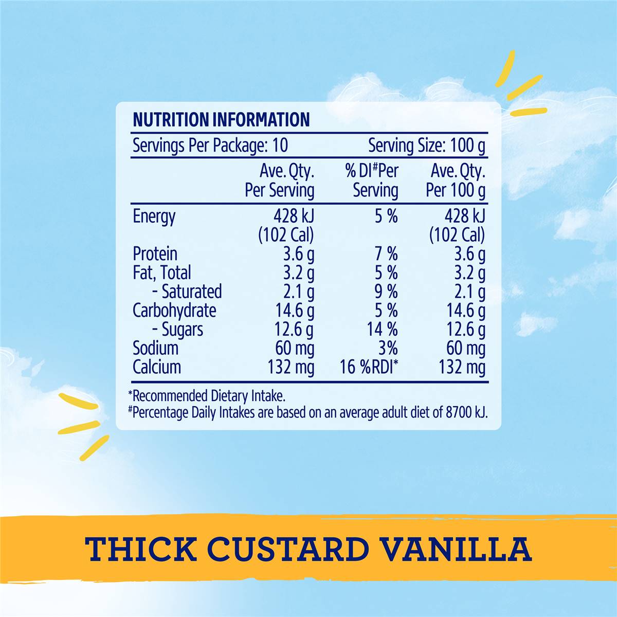 Dairy Farmers Vanilla Custard 1kg | Woolworths