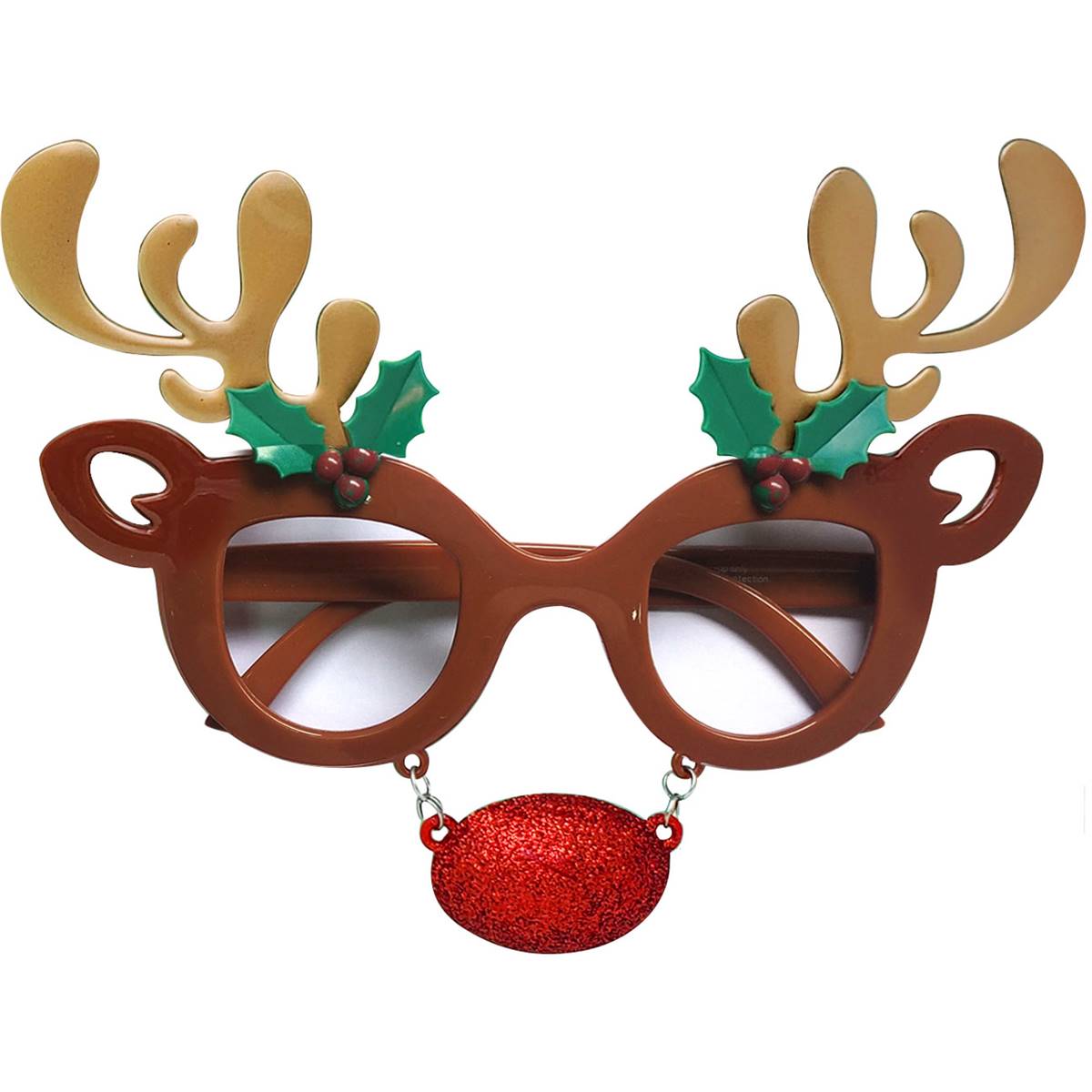 Christmas Novelty Glasses Assorted Each Woolworths