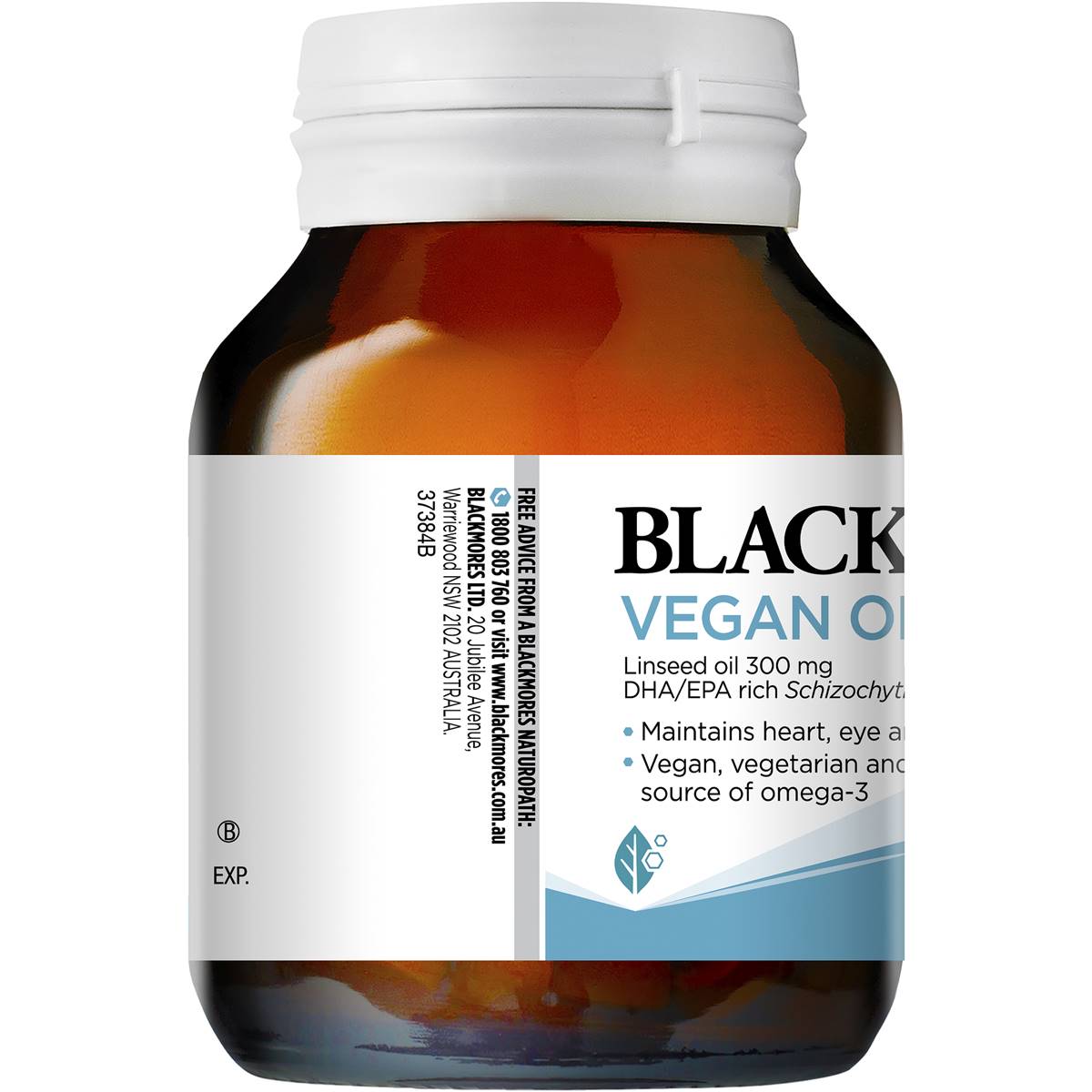 Blackmores Vegan Omega3 Oil 60 Pack Woolworths