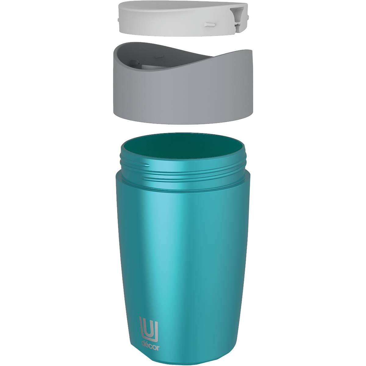 Decor Double Wall Reusable Stainless Steel Flask Assorted 400ml