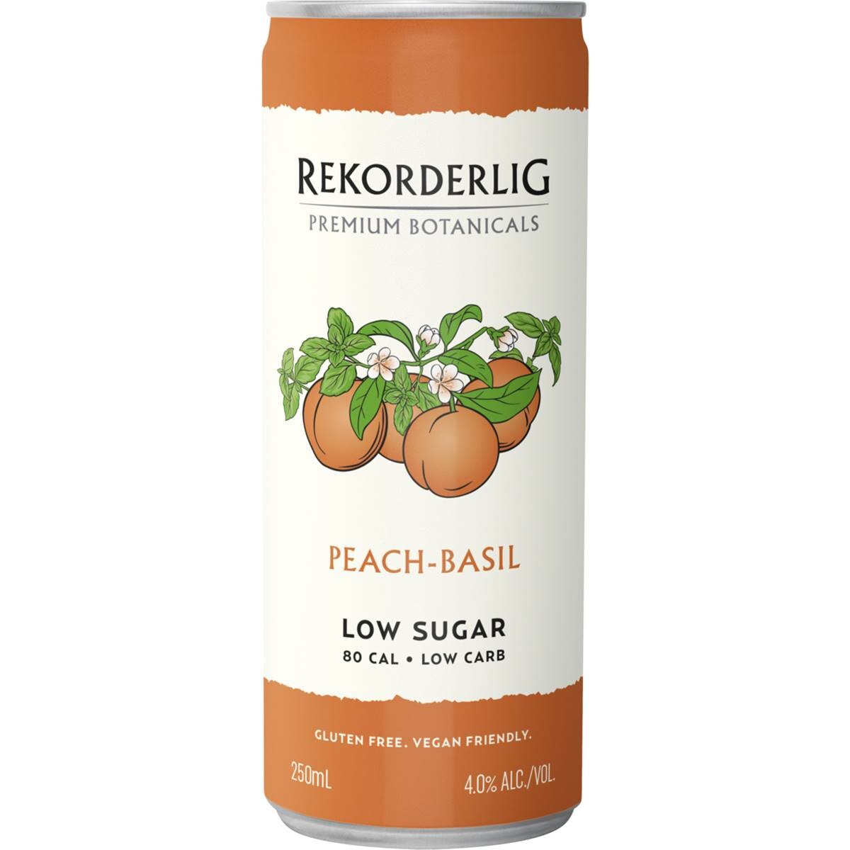 Rekorderlig Botanicals Peach Basil
