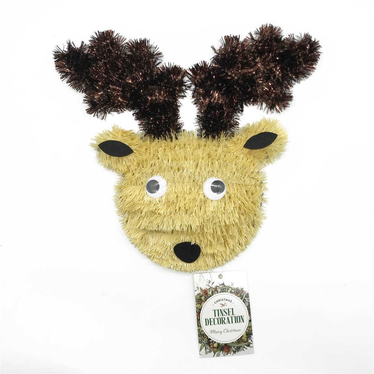 Christmas Tinsel Characters Assorted Each Woolworths